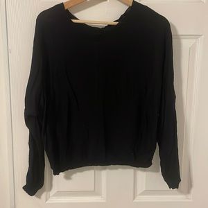 Billabong thin black sweater size small